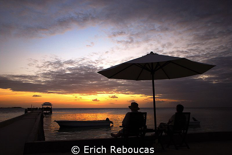 Sunset at Wakatobi by Erich Reboucas 