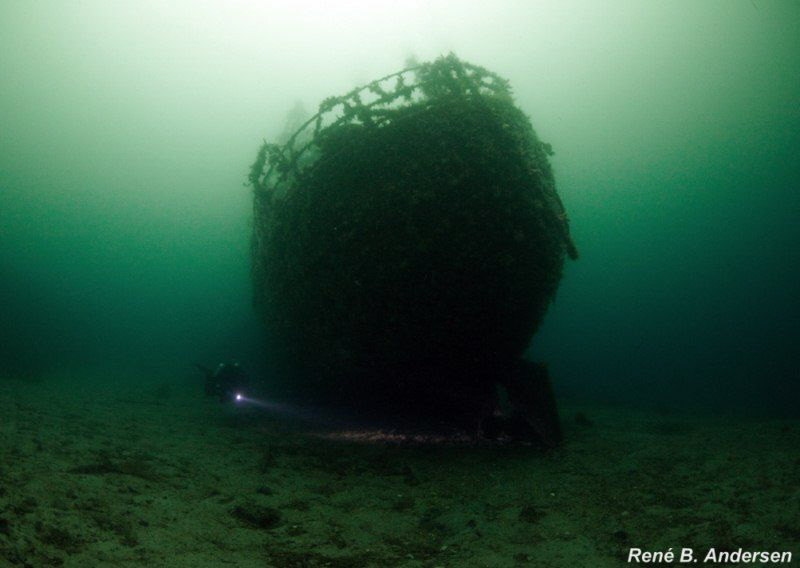 Solvang wreck in Gulen by Rene Andersen 