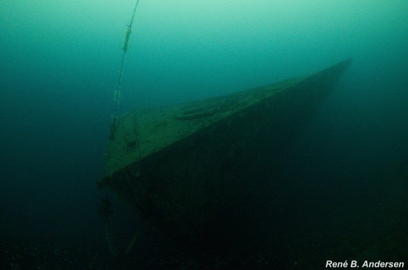 the WW2 wreck of Oldenburg by Rene Braband Andersen 