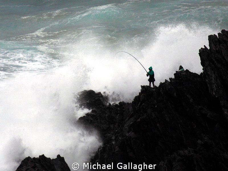 Fishing as an extreme sport - who knew!? by Michael Gallagher 