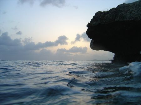 Cove in Bonaire by Kelly N. Saunders 