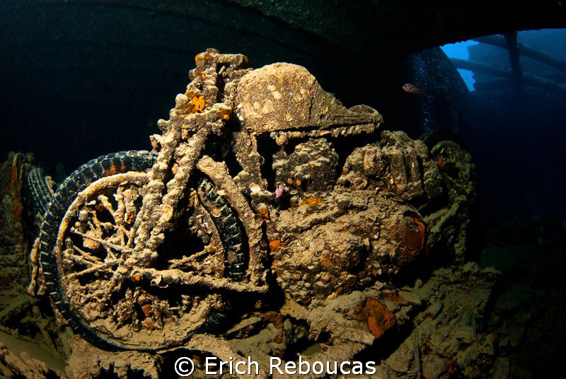 Bikes are cool. Underwater bikes are cooler :)
SS Thistl... by Erich Reboucas 