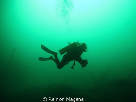 Picture taken at Muyal-Ha cenote in playa del carmen mexico by Ramon Magana 