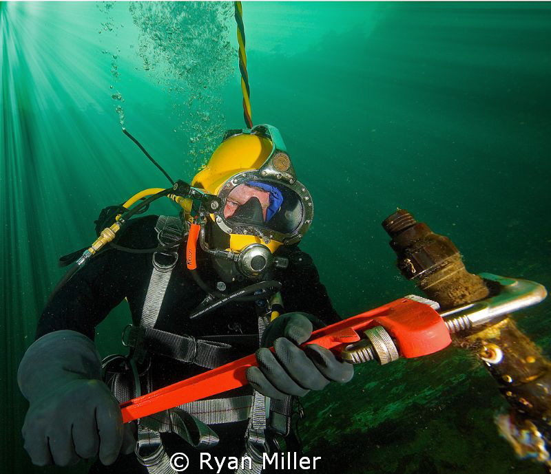 Commercial Diver by Ryan Miller 