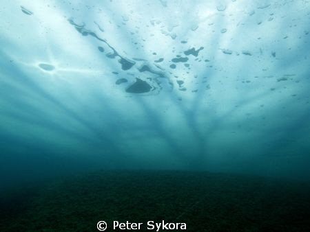 Under the ice by Peter Sykora 