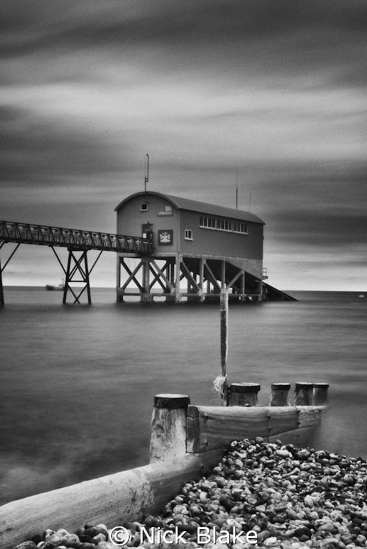 View to Selsey Lifeboat Station from the shore.
One of t... by Nick Blake 