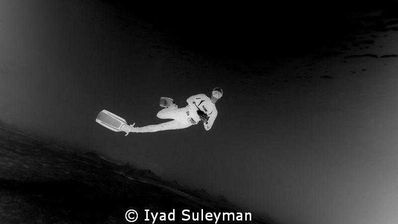 Space diver by Iyad Suleyman 