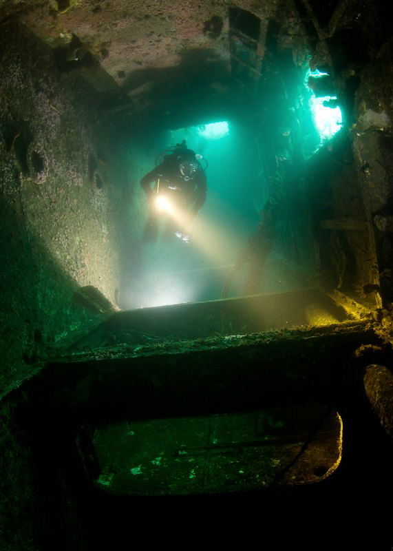 Inside the Canadian Destroyer HMCS Yukon. by Matthew Fischbach 
