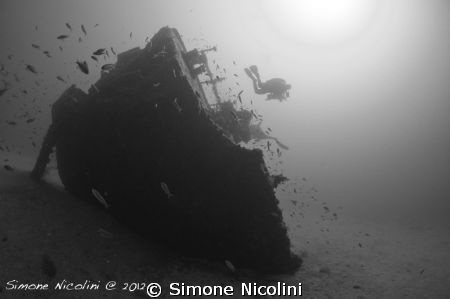 Anna Bianca wreck by Simone Nicolini 