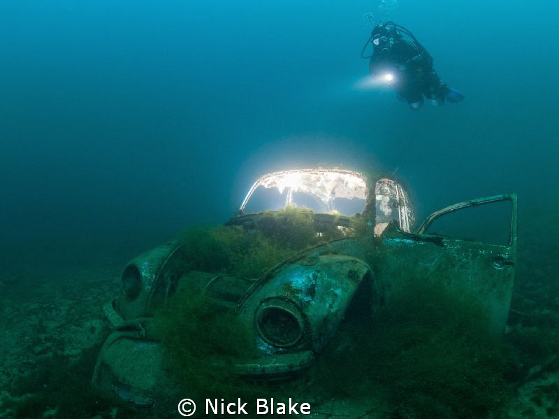 VW Beetle, Capernwray.
Shot with 2 off camera strobes an... by Nick Blake 