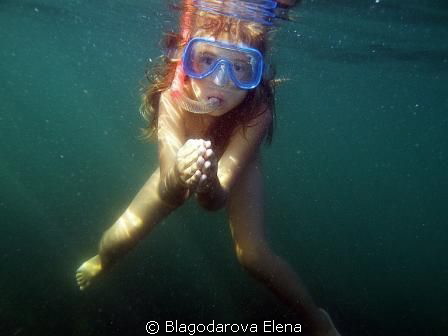 Diver's child. by Blagodarova Elena 