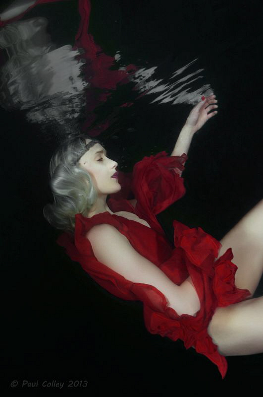 dreaming in red by Paul Colley 