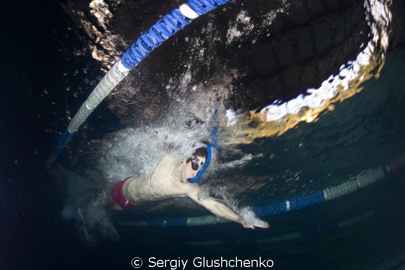 finswimming by Sergiy Glushchenko 