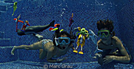 Snorkeling Close Encounters of the Third Kind by Marc Grau 