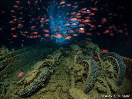 Underwater Pitstop. SS Thistlegorm, Red Sea, July 2013
P... by Alexia Dunand 