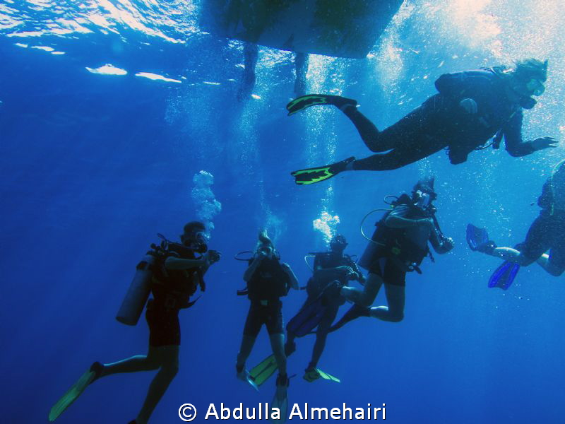 divers by Abdulla Almehairi 
