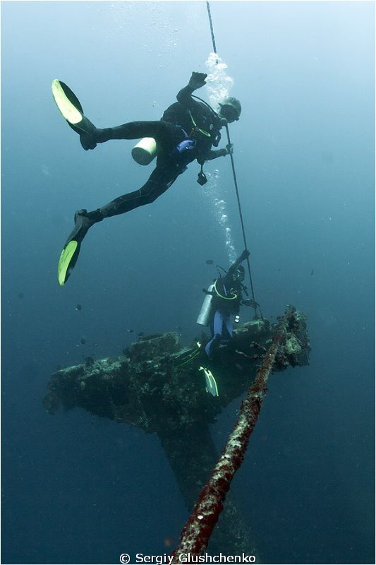 Maldives Wreck by Sergiy Glushchenko 