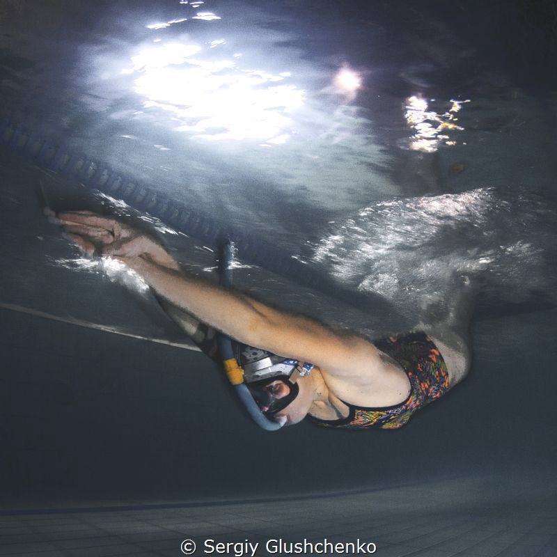 Finswimming by Sergiy Glushchenko 