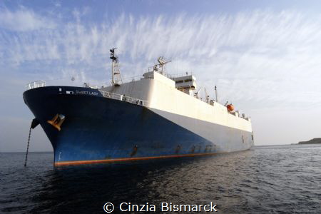 "THE SWEET LADY" 
Sweet Lady is a japanese cargo ship th... by Cinzia Bismarck 