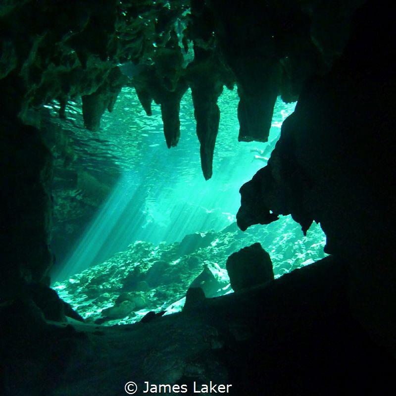 Grand Cenote by James Laker 