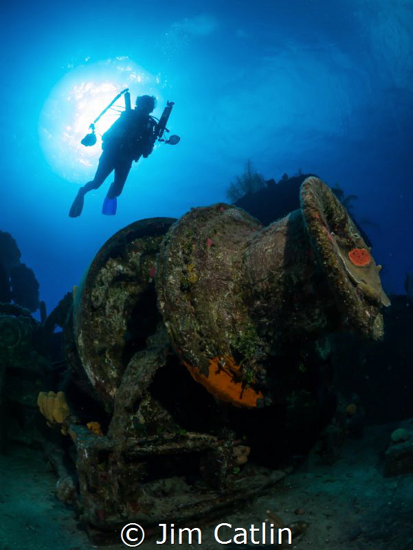 The Doc Polson wreck with Cathy Church by Jim Catlin 