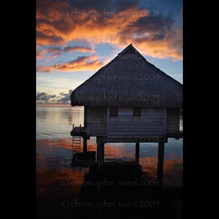 Moorea, French Polynesia. Sunrise, last day before Tahiti... by Christopher Ward 