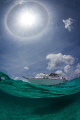"Halo"
A Sun Halo appeared above the boat while we snorkeling at the barrier reef. 