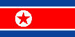 Korea, Democratic Peoples's Republic flag