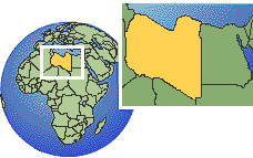 Libyan Arab Jamahiriya map