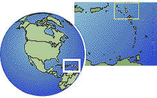 Antigua & Barbuda map