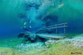 Ready to cross the underwater bridge Ready to cross the underwater bridge