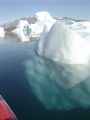 90% of an iceberg is really below the surface of the water. See from an open kayak.