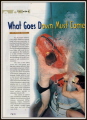Lead page of Asian Diver magazine describing Royal Australian Navy Submarine Escape Training Facility RANSETF .
Main image shows trainee in escpae immersion suit exiting training tank hatch assisted by two instructors . Lead page of Asian Diver magazine describing Royal Australian Navy Submarine Escape Training Facility RANSETF .
Main image shows trainee in escpae immersion suit exiting training tank hatch assisted by two instructors .
