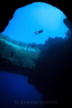 Snorkeler at the Blue Hole | Gozo, Malta