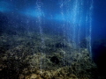 Bubble Blues.
Volcanic bubbles underwater, camera: Lumix TZ10