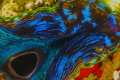 The siphon of a giant sea clam The siphon of a giant sea clam