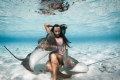 The queen of the sting ray. The queen of the sting ray.