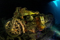 Famous motorbike in SS thistlegorm. Famous motorbike in SS thistlegorm.