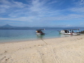 Getting the boats ready for the morning dive Bangka Island Indonesia Getting the boats ready for the morning dive Bangka Island Indonesia