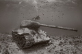 This Russian T34 tank was created as a diving attraction to relieve pressure on the surrounding dive sites. In addition, the tank in the picture can no longer cause any damage or suffering, but it is a great photo opportunity.