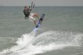 Catchin' Air 3, kite surfing at Nags Head, NC.