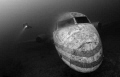 Passenger aircraft with Diver. Natural light
Capernwray