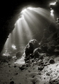 St John's Caves, Red Sea.
Black and white conversion.