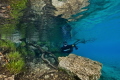 Freediving in the Green Lake ,Austria