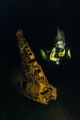 Aircraft parts in one of the Fujikawa Marus cargo holds. Aircraft parts in one of the Fujikawa Marus cargo holds.