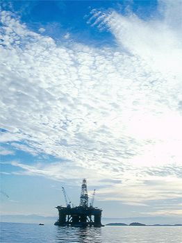 See the Platform ?, Petroleum this is what they are looki... by Francisco Nakahara 
