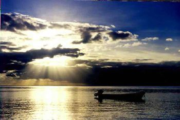 Kadavu Sunset by Beverly J. Speed 