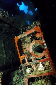 The remnants of the coomunication radio on the Kensho Mar... by Eric Bancroft 