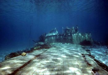 Zero off Eten Island, Truk Lagoon - Housed Nikon F, 24mm ... by Rick Tegeler 