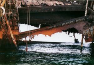 Loullia shipwreck, Sharm el Sheikh, Nikon F65,Nikkor 28-8... by Philip Norris 